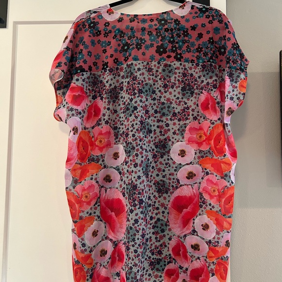 Clover Canyon Pink Swim Coverup - Picture 2 of 3